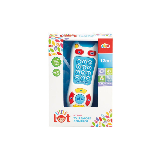 Addo Little Lot My First TV Remote Control Toys (Assorted) - Mainan Edukasi Musik & Suara Bayi 1 Tahun - Gambar 3