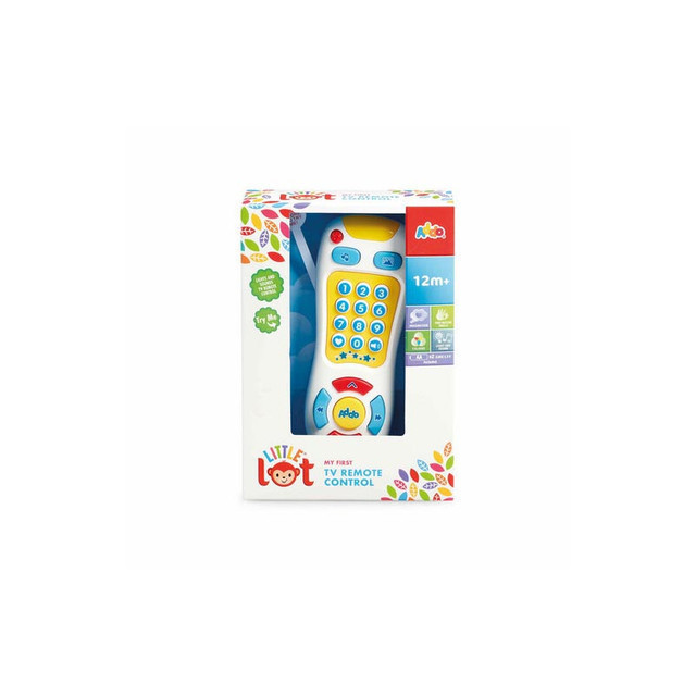 Addo Little Lot My First TV Remote Control Toys (Assorted) - Mainan Edukasi Musik & Suara Bayi 1 Tahun - Gambar 5