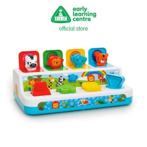 Addo Little Lot Peek-a-Boo Animals Toys - Mainan Edukasi Motorik Pop Up Bayi 1 Tahun