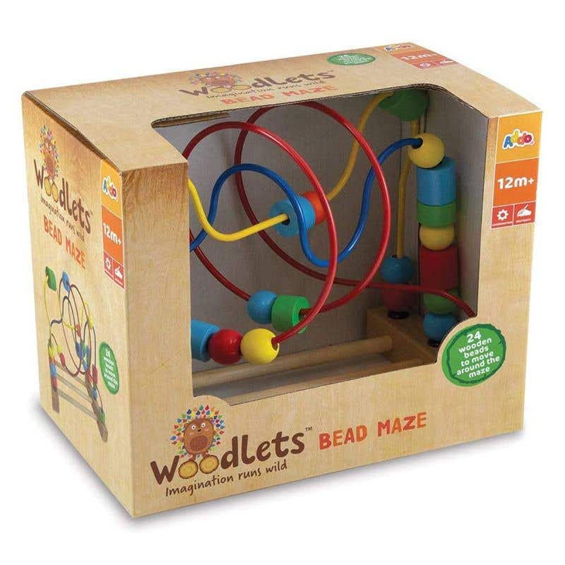Addo Out And About Woodlets Bead Maze - Mainan Edukasi Anak - Gambar 2