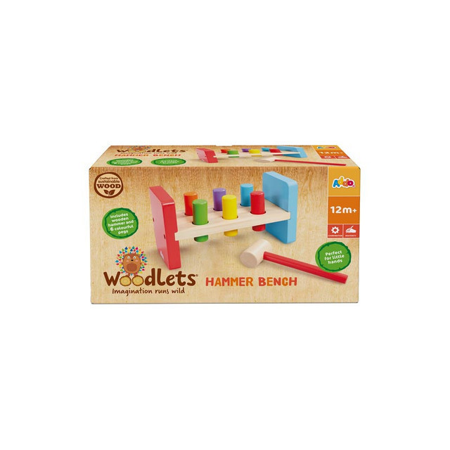 Addo Woodlets Hammer Bench - Mainan Edukasi Kayu Anak - Gambar 3