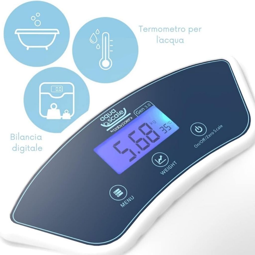 Aqua Scale 3in1 Digital Baby Bathtub - Bak Mandi Bayi Timbangan Digital - Gambar 3