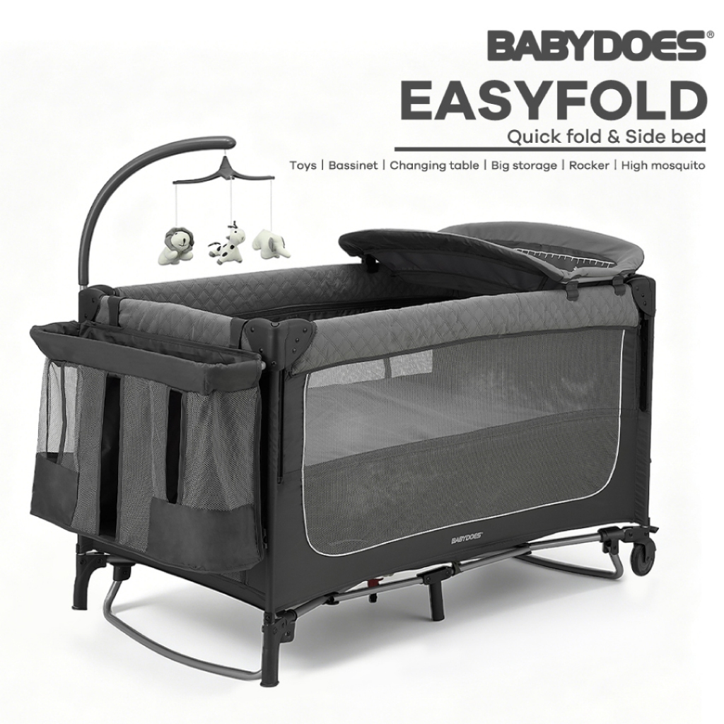 Babydoes Easyfold Auto Baby Box - Box Bayi Lipat Otomatis Practical