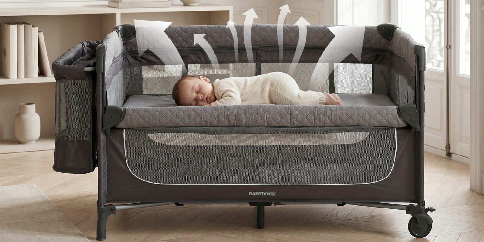 Babydoes Easyfold Auto Baby Box - Box Bayi Lipat Otomatis Practical - Gambar 8