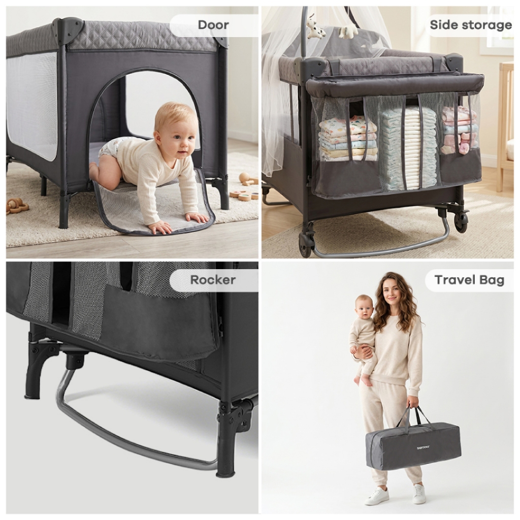 Babydoes Easyfold Auto Baby Box - Box Bayi Lipat Otomatis Practical