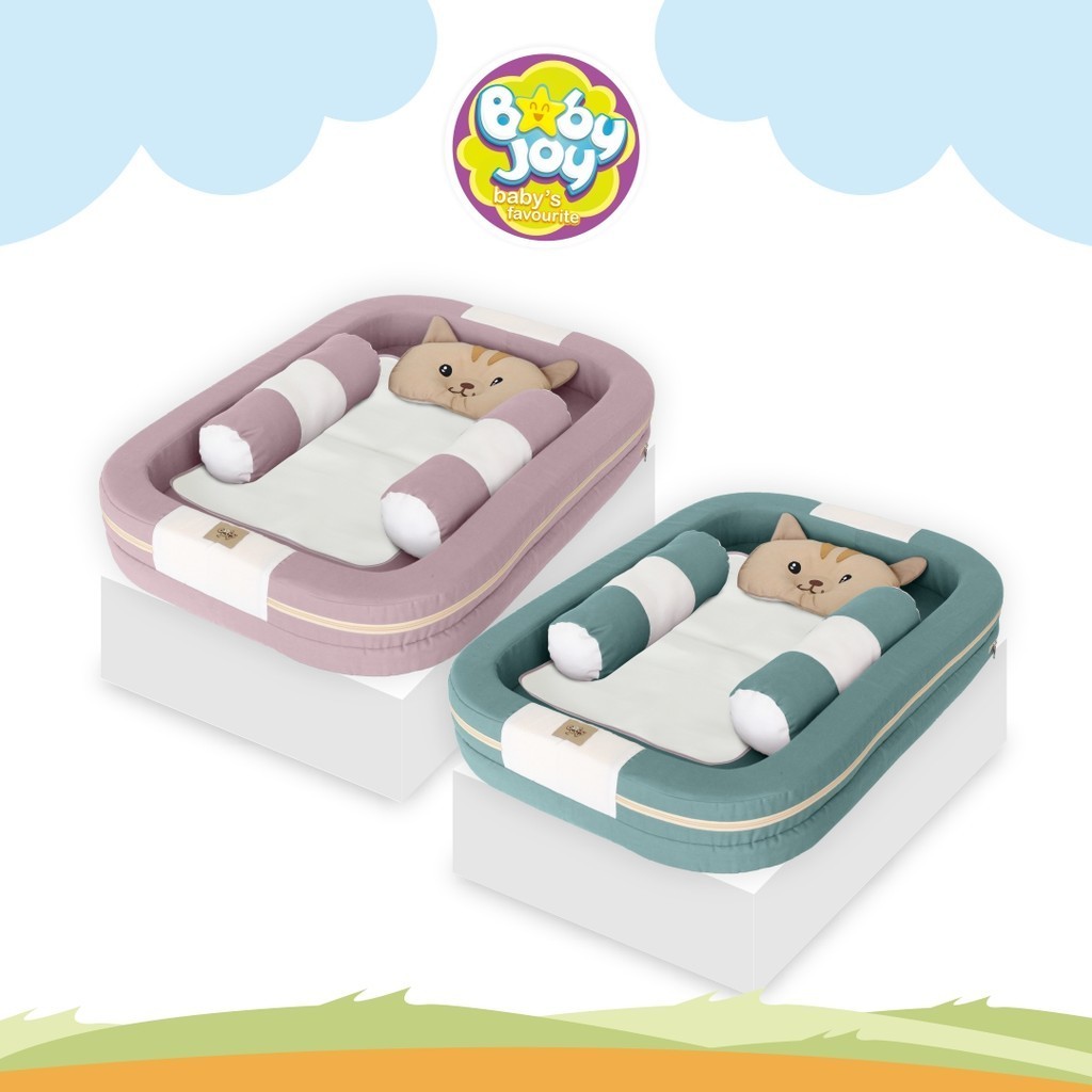 Baby Joy Kasur Bayi Kolam Kelambu Kitty Series Empuk - Gambar 8