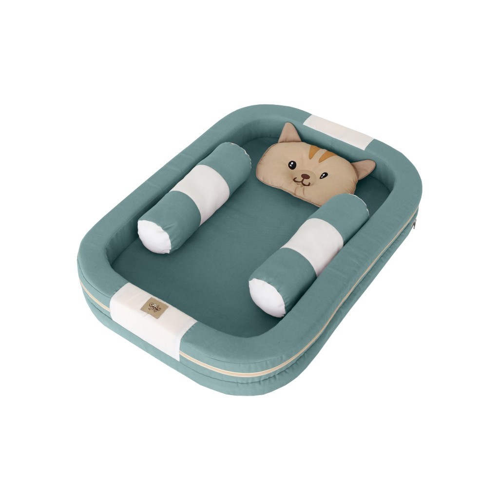 Baby Joy Kasur Bayi Kolam Kelambu Kitty Series Empuk - Gambar 9