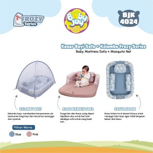 Baby Joy Kasur Bayi Sofa Dan Kelambu Frozy Series BJK4024 (2)