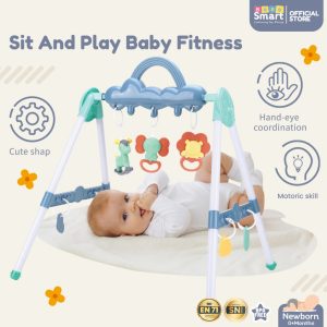 Bebe Smart Sit and Play Fitness Gym - Mainan Olahraga & Rattle Bayi
