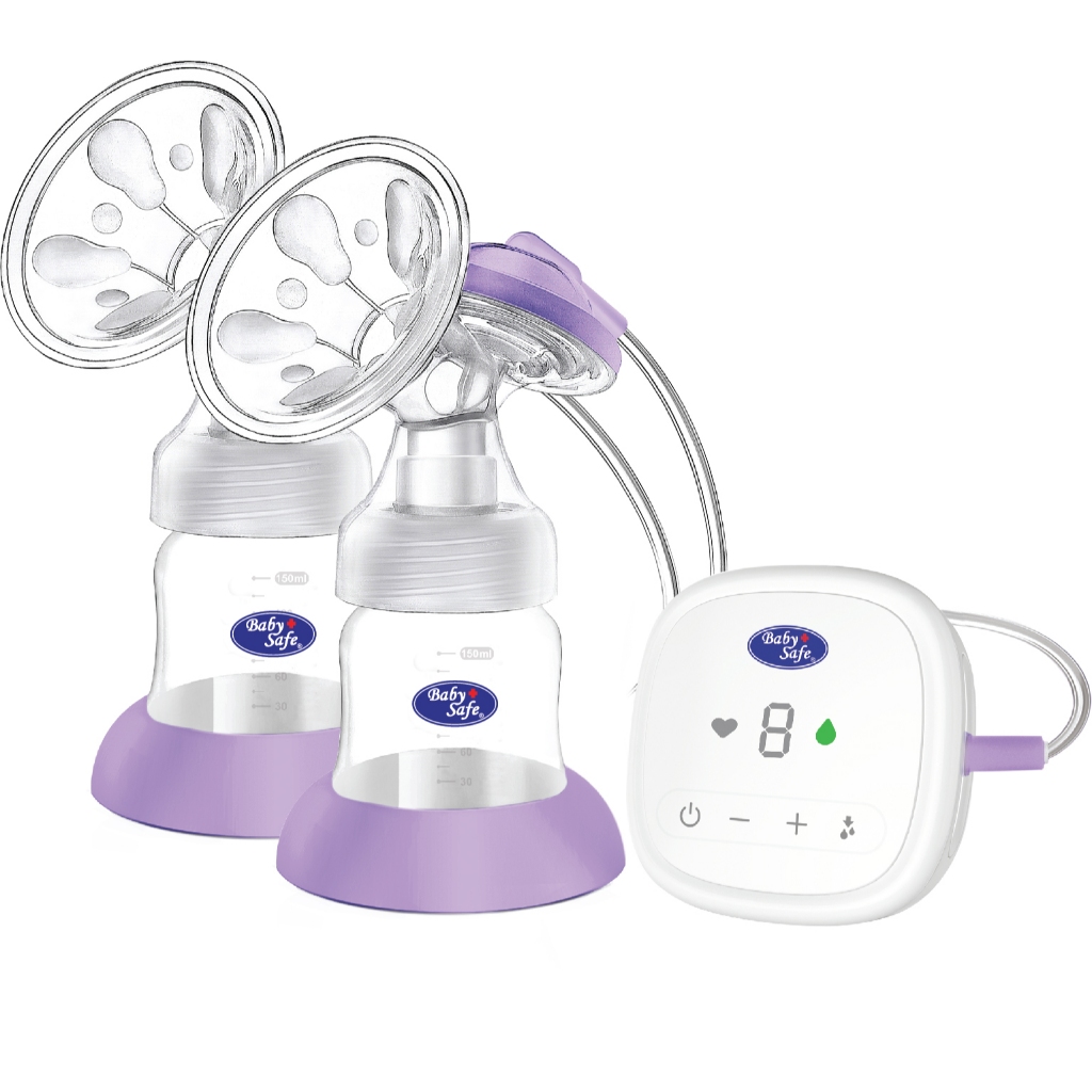 BabySafe BPE02 Double Electric Breast Pump - Pompa ASI Elektrik Ganda - Gambar 2
