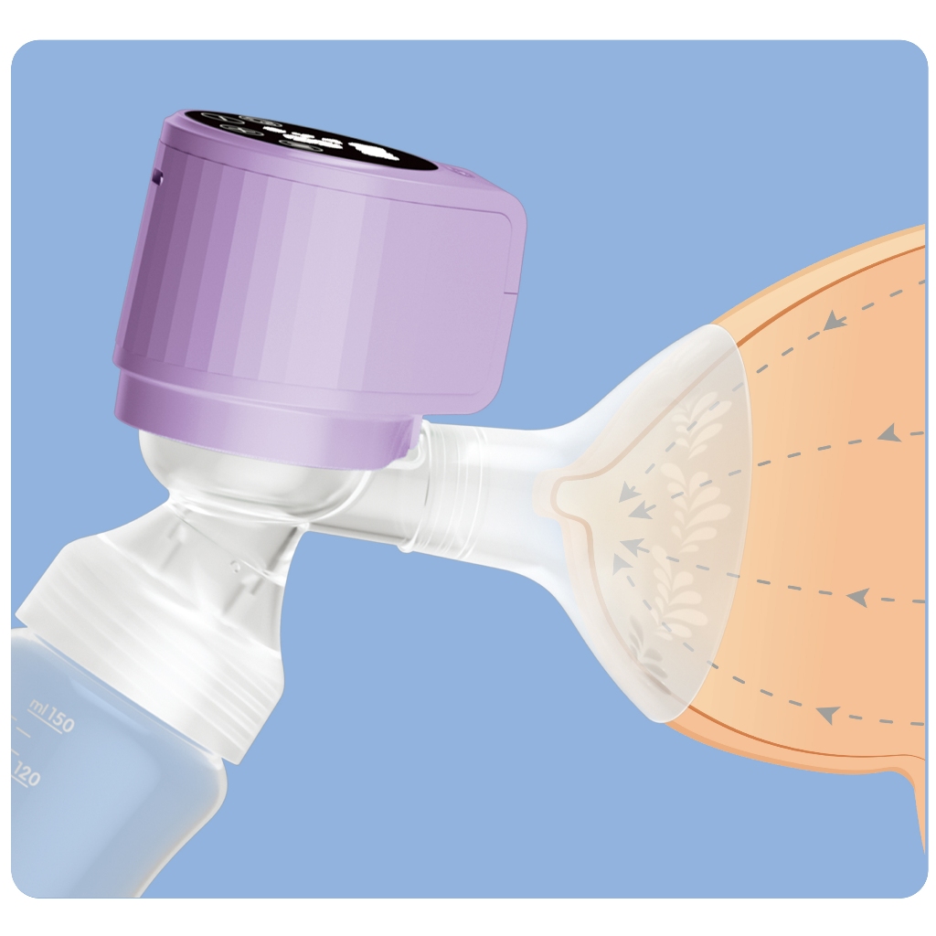 BabySafe BPE04 Portable Breast Pump - Pompa ASI Elektrik Ringkas - Gambar 3