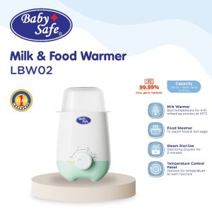 BabySafe LBW02 Warmer dan Steril Botol Susu 4in1 Multifungsi