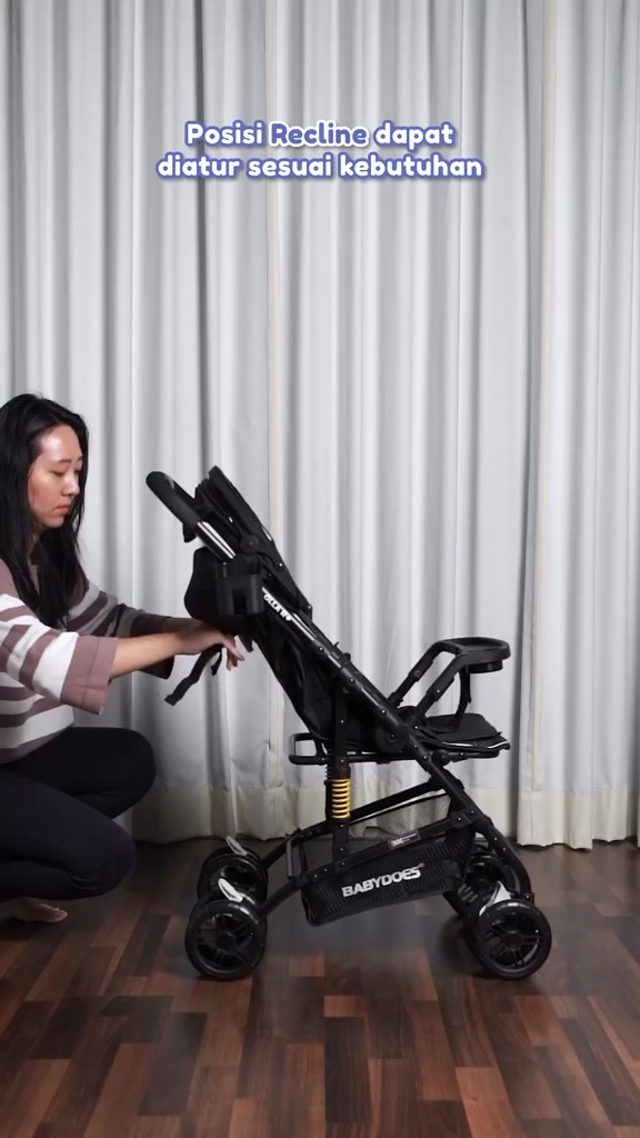 Babydoes Olla R Stroller Reversible Handle - Kereta Dorong Bayi 2 Arah - Gambar 2