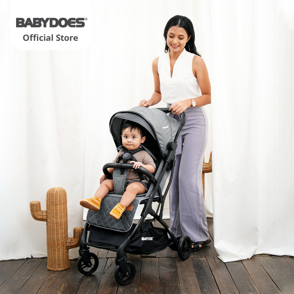 Babydoes Pronto Stroller - Kereta Dorong Bayi Lipat Compact Ringkas - Gambar 2