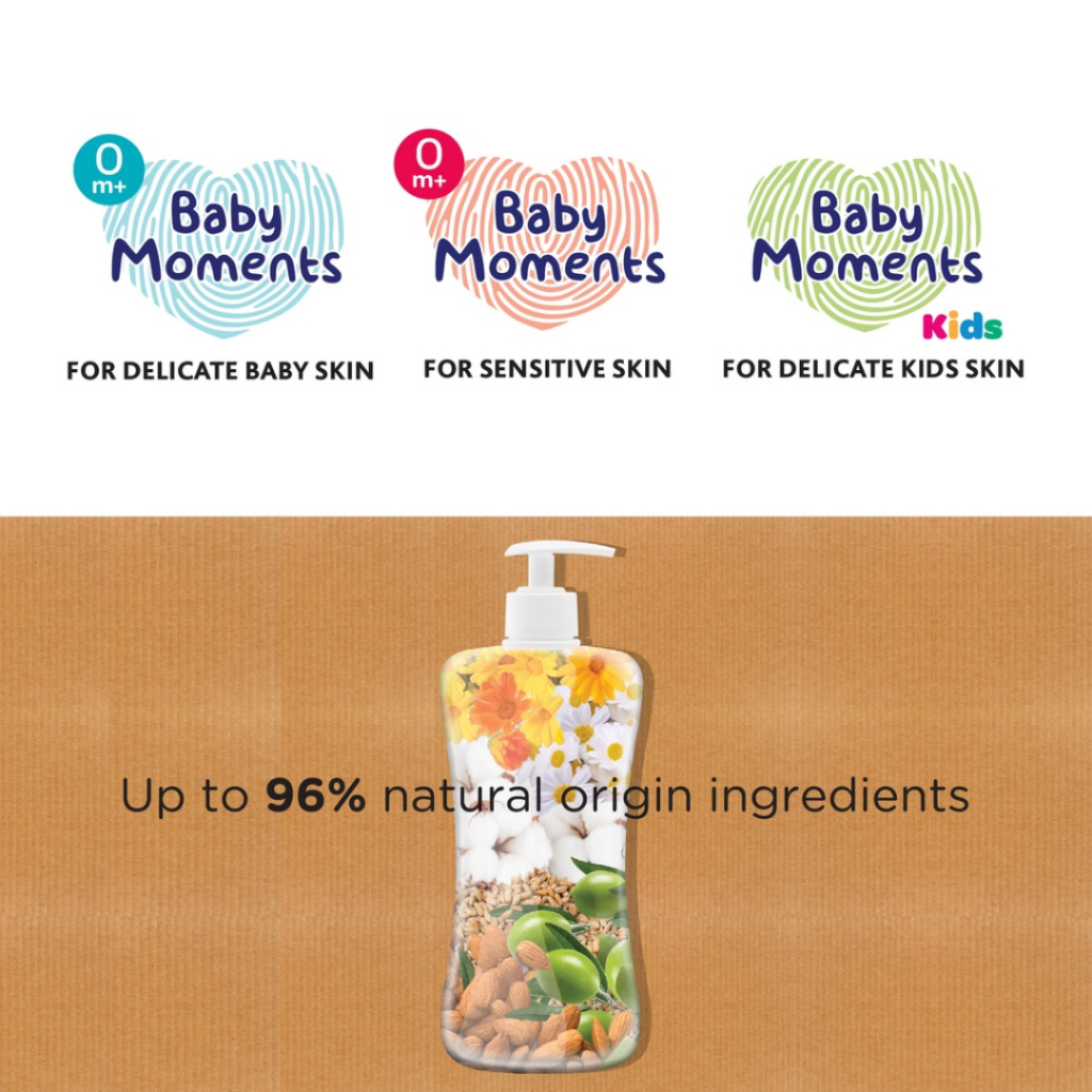 Chicco Baby Moments Gentle 2 in 1 Body Wash Shampoo Oat Calendula - Gambar 6