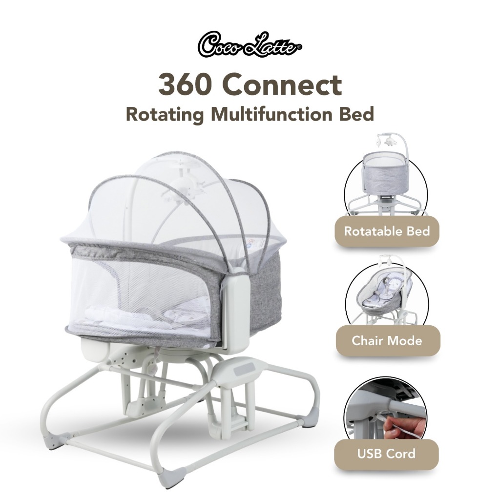 Cocolatte 360 Connect Swing - Ayunan Bayi Rotasi Putar 360 Derajat