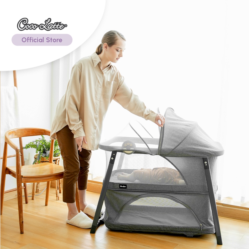 Cocolatte 3in1 Foldway Cribs - Box Bayi Lipat Ringkas Multifungsi - Gambar 8