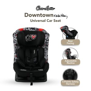 Cocolatte Keith Haring Downtown Black - Car Seat Bayi Convertible