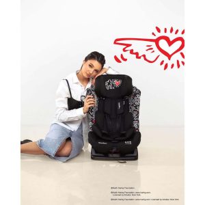 Cocolatte Keith Haring Downtown Black - Car Seat Bayi Convertible - Gambar 3