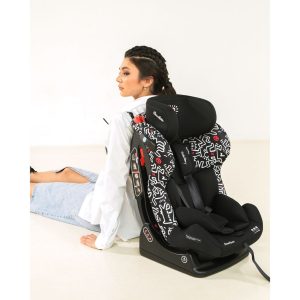 Cocolatte Keith Haring Downtown Black - Car Seat Bayi Convertible - Gambar 4
