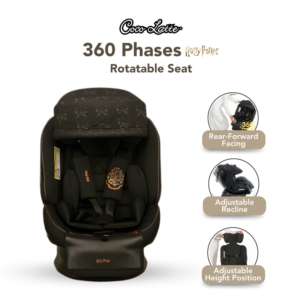 Cocolatte Phases 360 Harry Potter Car Seat Bayi Isofix