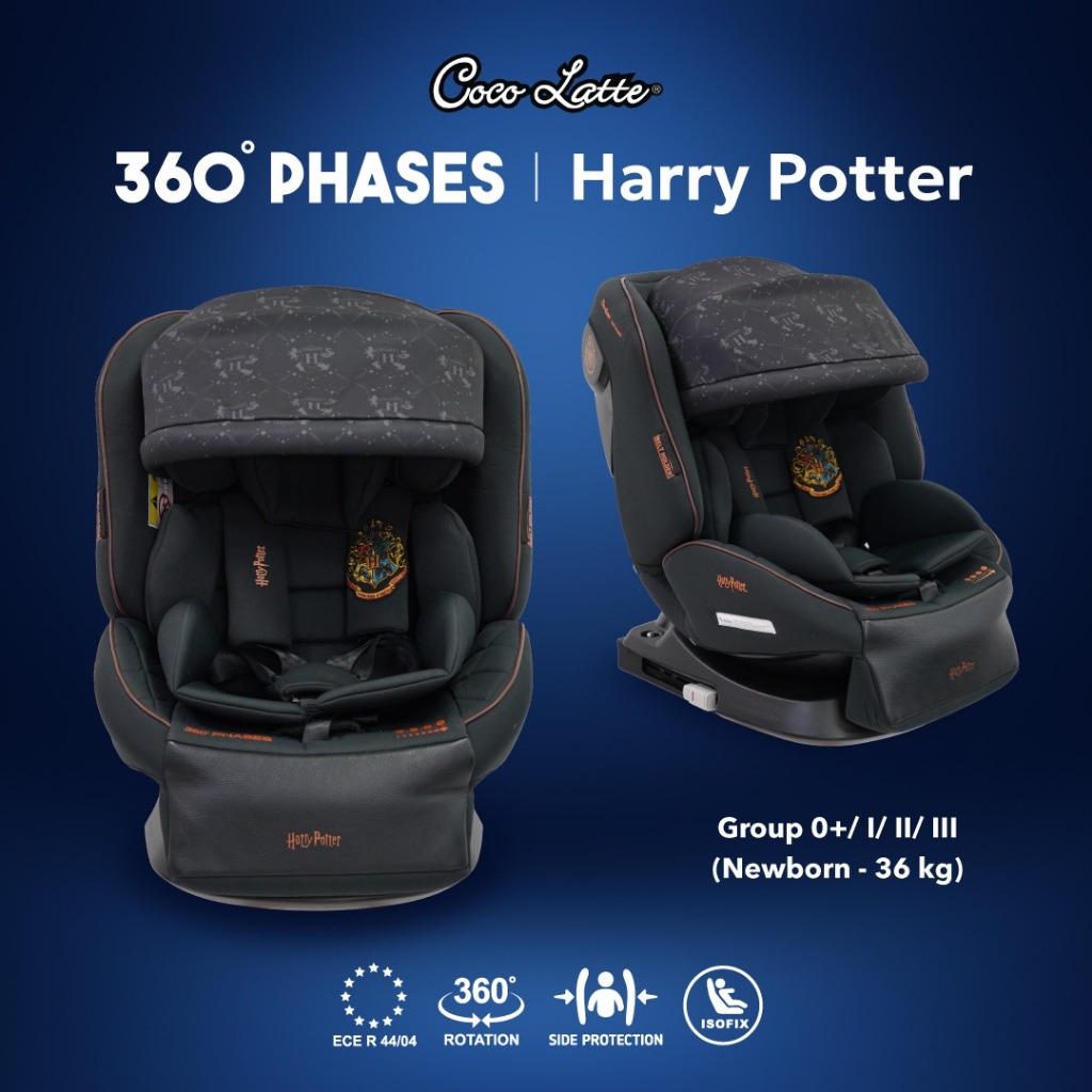 Cocolatte Phases 360 Harry Potter Car Seat Bayi Isofix - Gambar 7