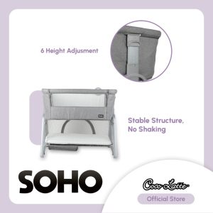 Cocolatte Soho 5in1 Baby Box - Ranjang Bayi Multifungsi Lengkap - Gambar 4