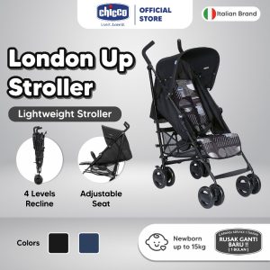 Chicco London Up Stroller - Kereta Dorong Bayi Lipat Travel Ringan