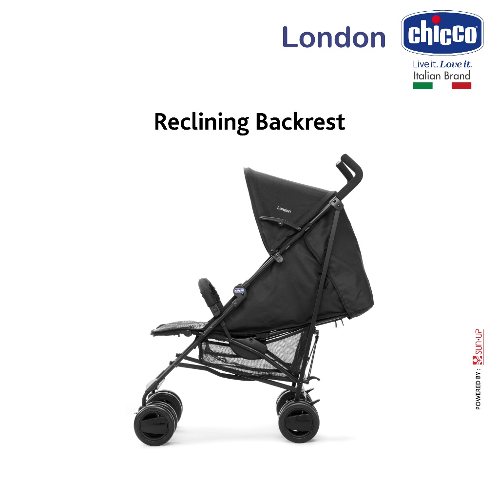 Chicco London Up Stroller - Kereta Dorong Bayi Lipat Travel Ringan - Gambar 3