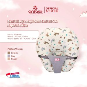 Cintaka Sofa Bayi Alpaca Series CBB3414 - Bantal Sofa & Bantal Dot Bayi
