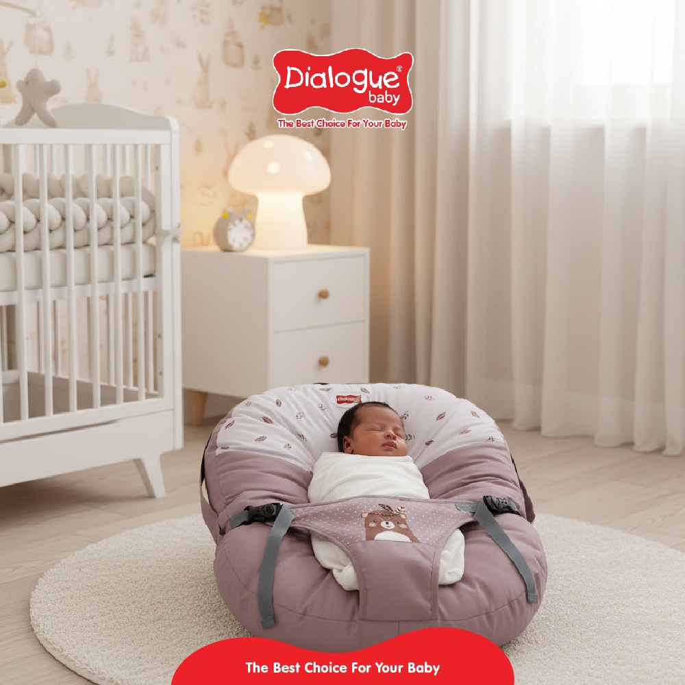 Dialogue Baby Sofa Bayi 3 in 1 Bearie Series DGK9305 - Bantal Sofa Empuk - Gambar 5