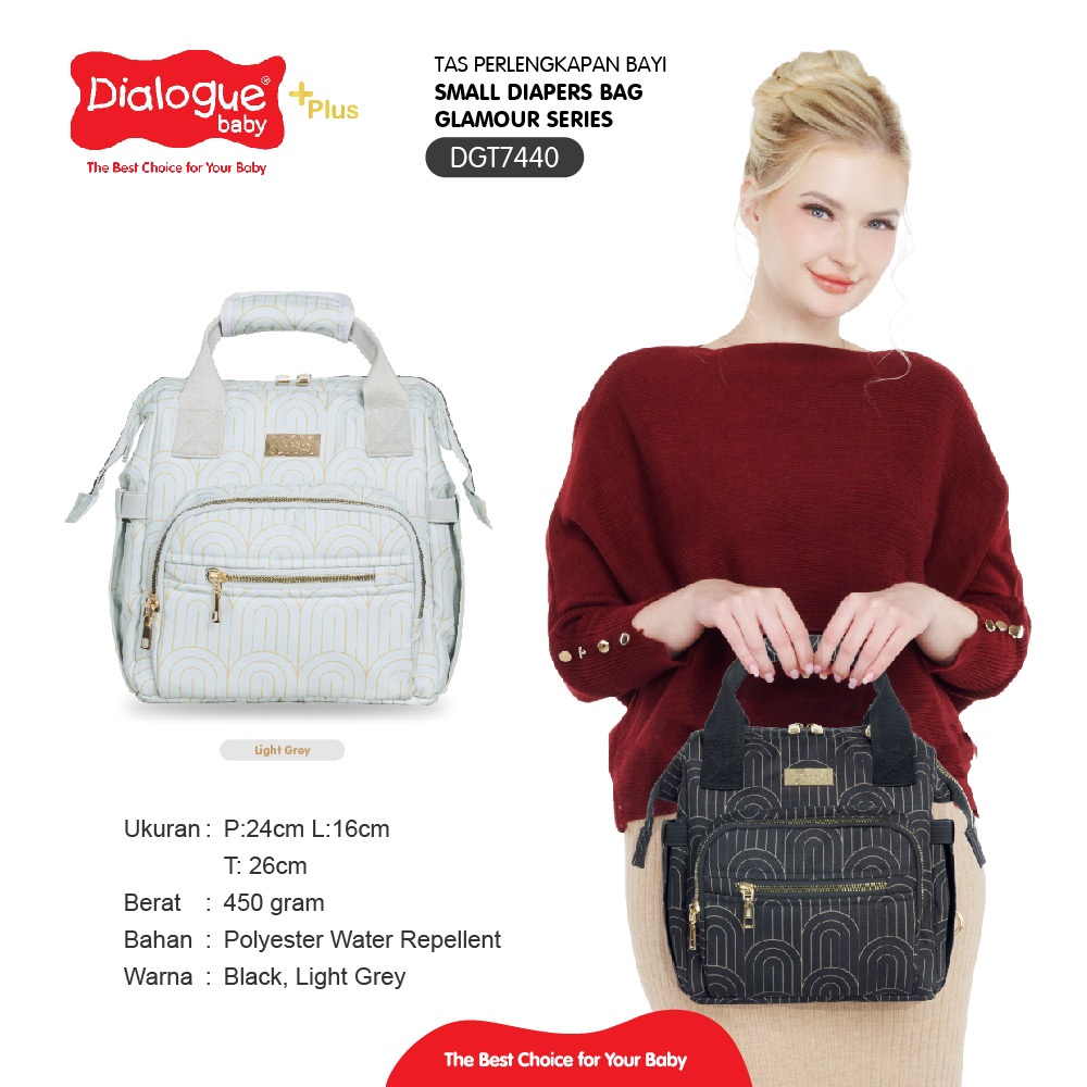Dialogue Baby Tas Kecil Glamour Series DGT7440 - Diaper Bag Mini