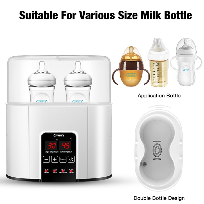 Dr Isla Bottle Warmer dan Sterilizer Botol Bayi 200ml BPA Free - Gambar 5