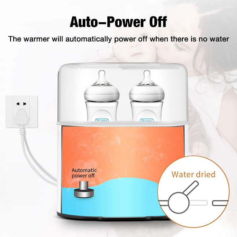 Dr Isla Bottle Warmer dan Sterilizer Botol Bayi 200ml BPA Free - Gambar 8