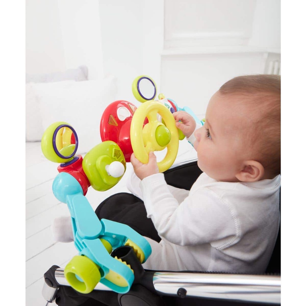 ELC Lights and Sounds Buggy Driver - Mainan Edukasi Bunyi Setir Mobil Bayi/Mainan Stroller Bayi - Gambar 3