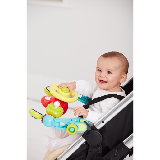 ELC Lights and Sounds Buggy Driver - Mainan Edukasi Bunyi Setir Mobil Bayi/Mainan Stroller Bayi - Gambar 4