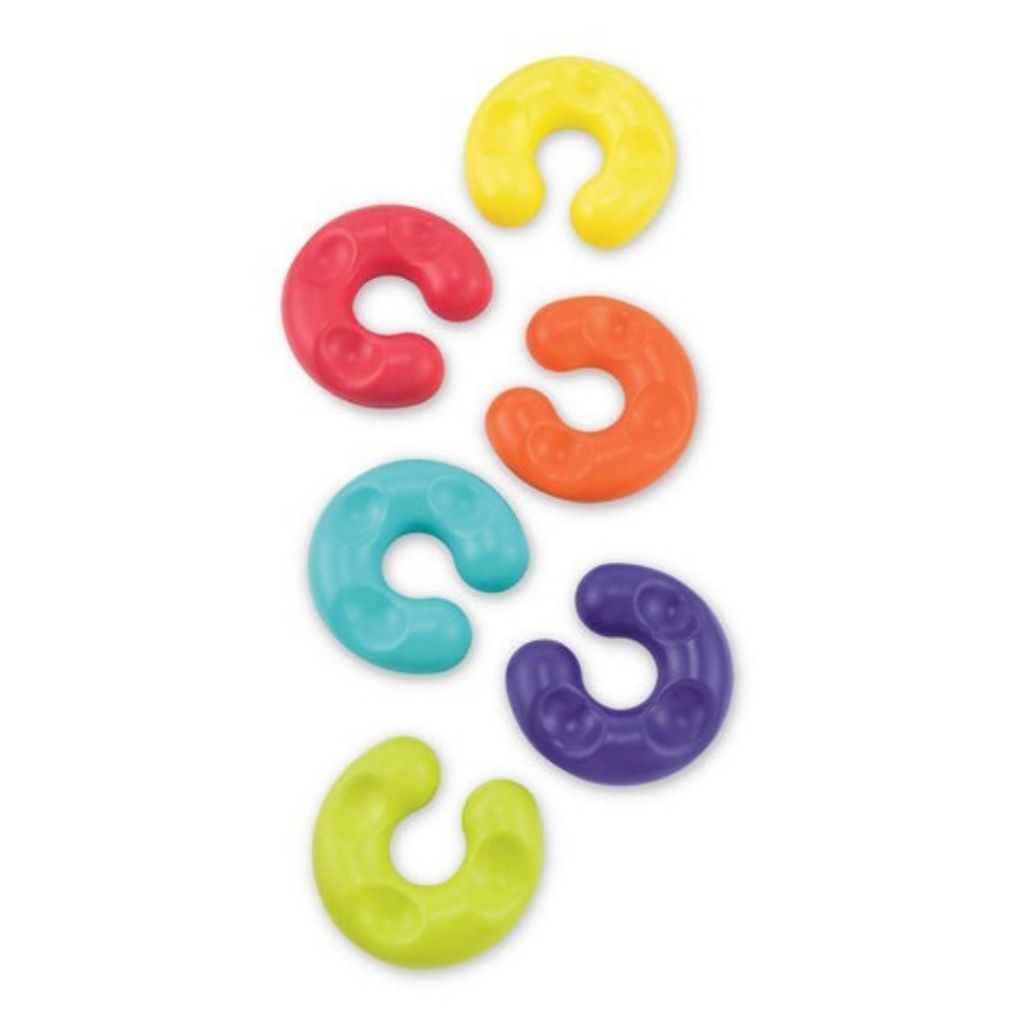 ELC Star Shaped & Chain Links - Mainan Edukasi Balok Susun Bayi - Gambar 5