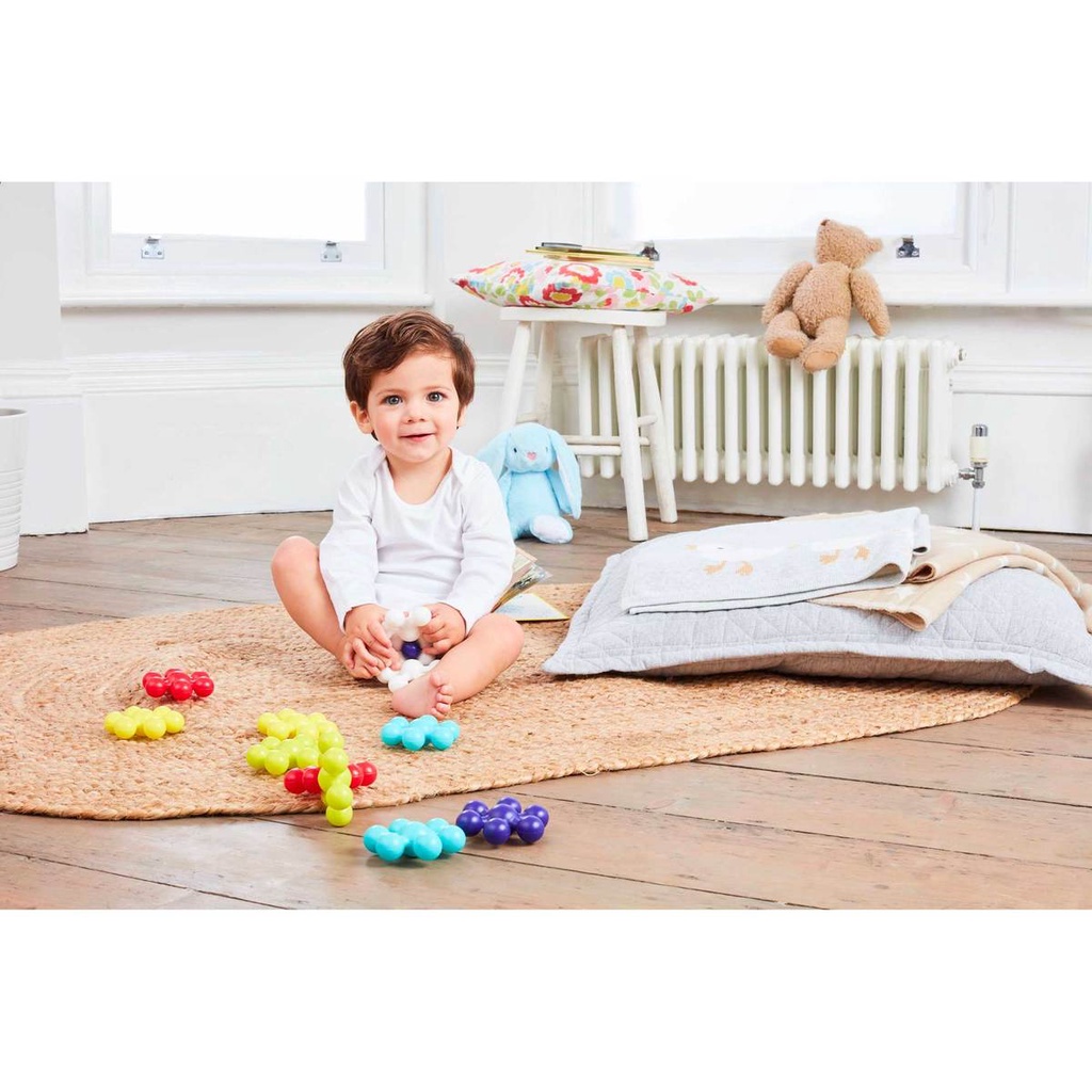 ELC Star Shaped & Chain Links - Mainan Edukasi Balok Susun Bayi - Gambar 6