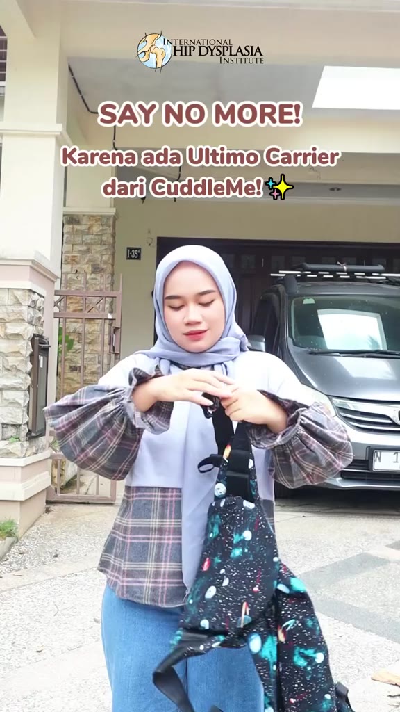 CuddleMe Ultimo Carrier - Gendongan SSC M-Shape Ergonomis Multiposisi - Gambar 2
