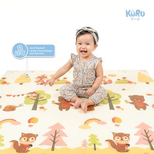 Kuru PM2 XPE Playmat 180x200cm - Matras Lipat Bayi Ekstra Luas Waterproof