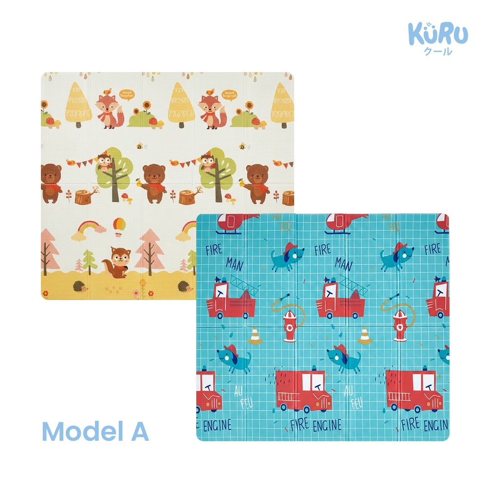 Kuru PM2 XPE Playmat 180x200cm - Matras Lipat Bayi Ekstra Luas Waterproof - Gambar 5