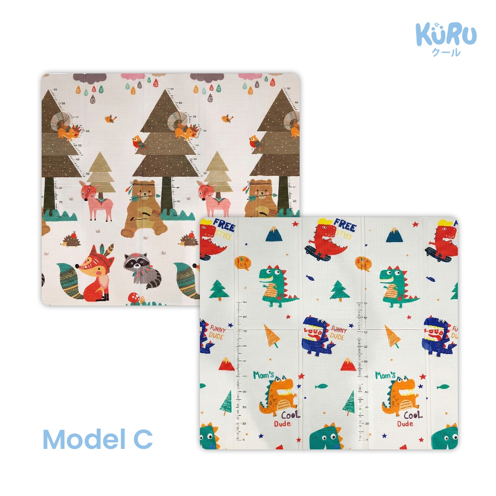 Kuru PM2 XPE Playmat 180x200cm - Matras Lipat Bayi Ekstra Luas Waterproof - Gambar 7