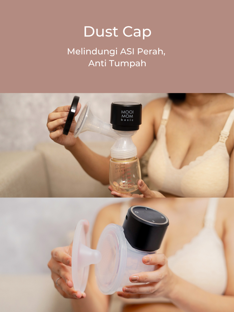 MOOIMOM Basic B9 Pro Set - Pompa ASI Elektrik 2-in-1 Handsfree & Hands-on - Gambar 11