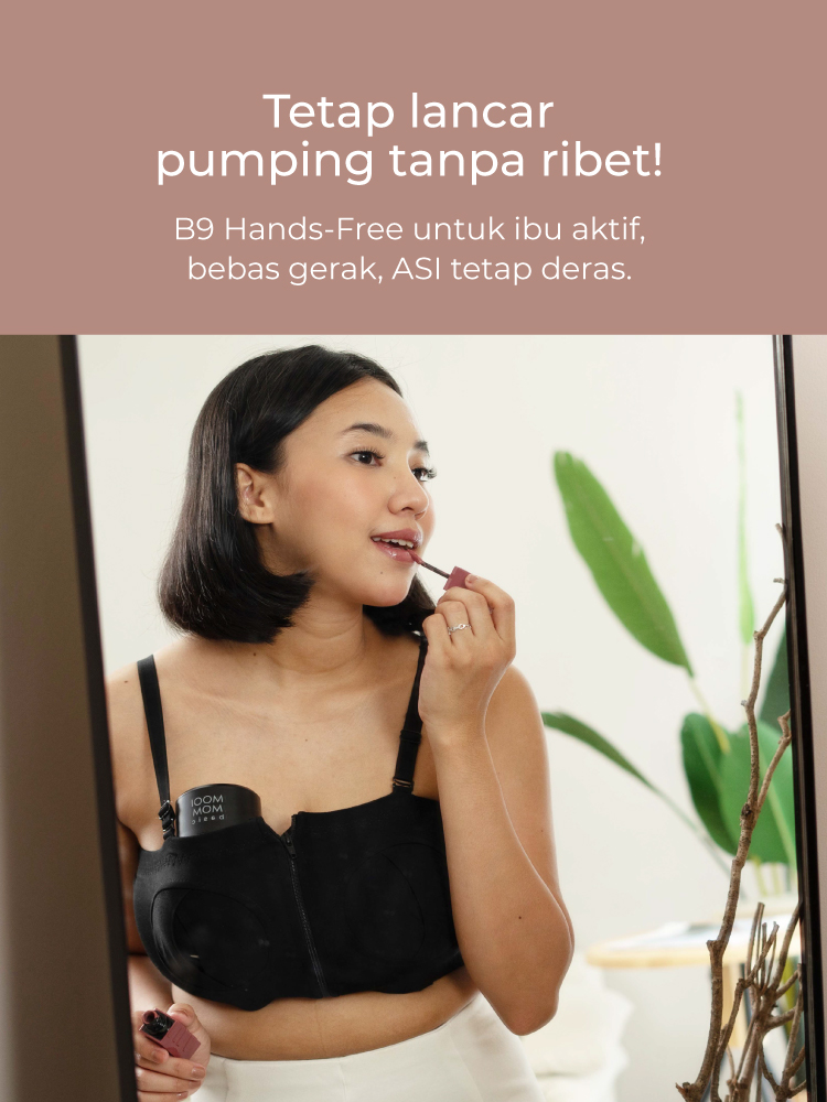 MOOIMOM Basic B9 Pro Set - Pompa ASI Elektrik 2-in-1 Handsfree & Hands-on - Gambar 13