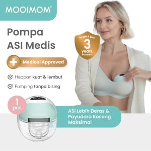 MOOIMOM M3 Wireless Handsfree Breast Pump - Pompa ASI Elektrik Portable