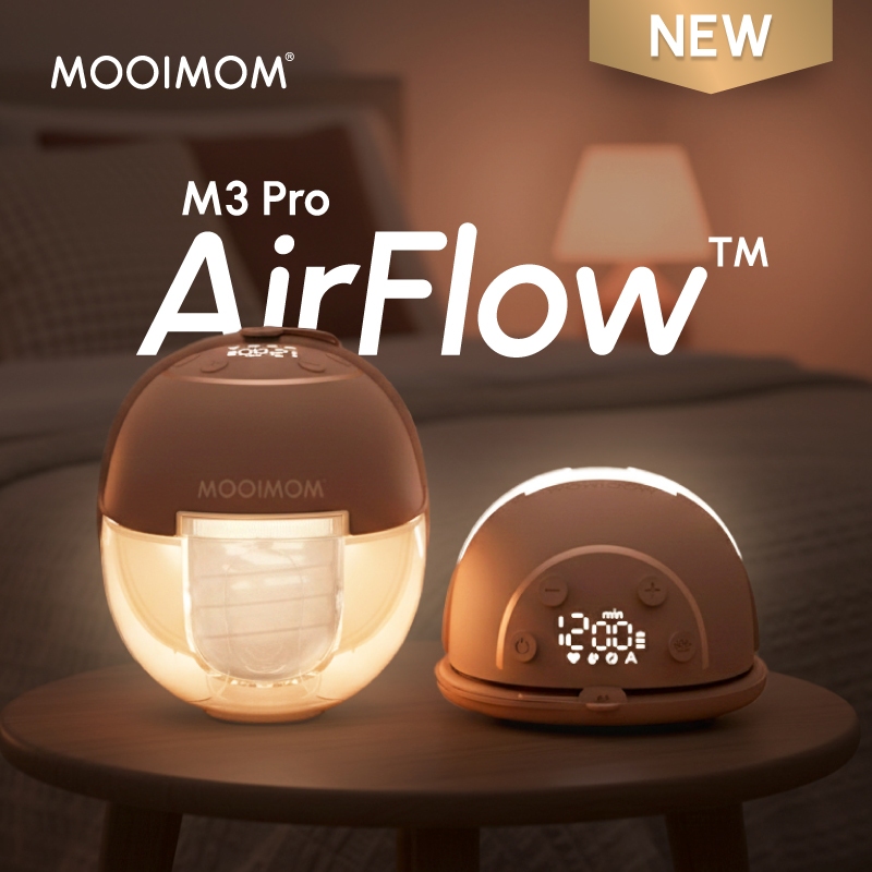 MOOIMOM M3 Pro Air Flow Handsfree Electric Breast Pump Pompa ASI Wireless - Gambar 2