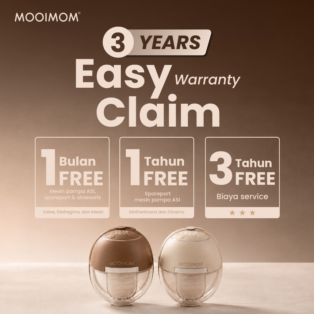 MOOIMOM M3 Pro Air Flow Handsfree Electric Breast Pump Pompa ASI Wireless - Gambar 6