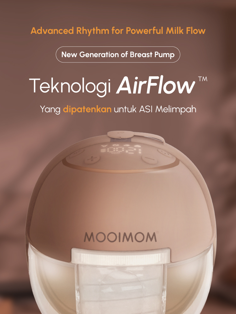 MOOIMOM M3 Pro Air Flow Handsfree Electric Breast Pump Pompa ASI Wireless - Gambar 8
