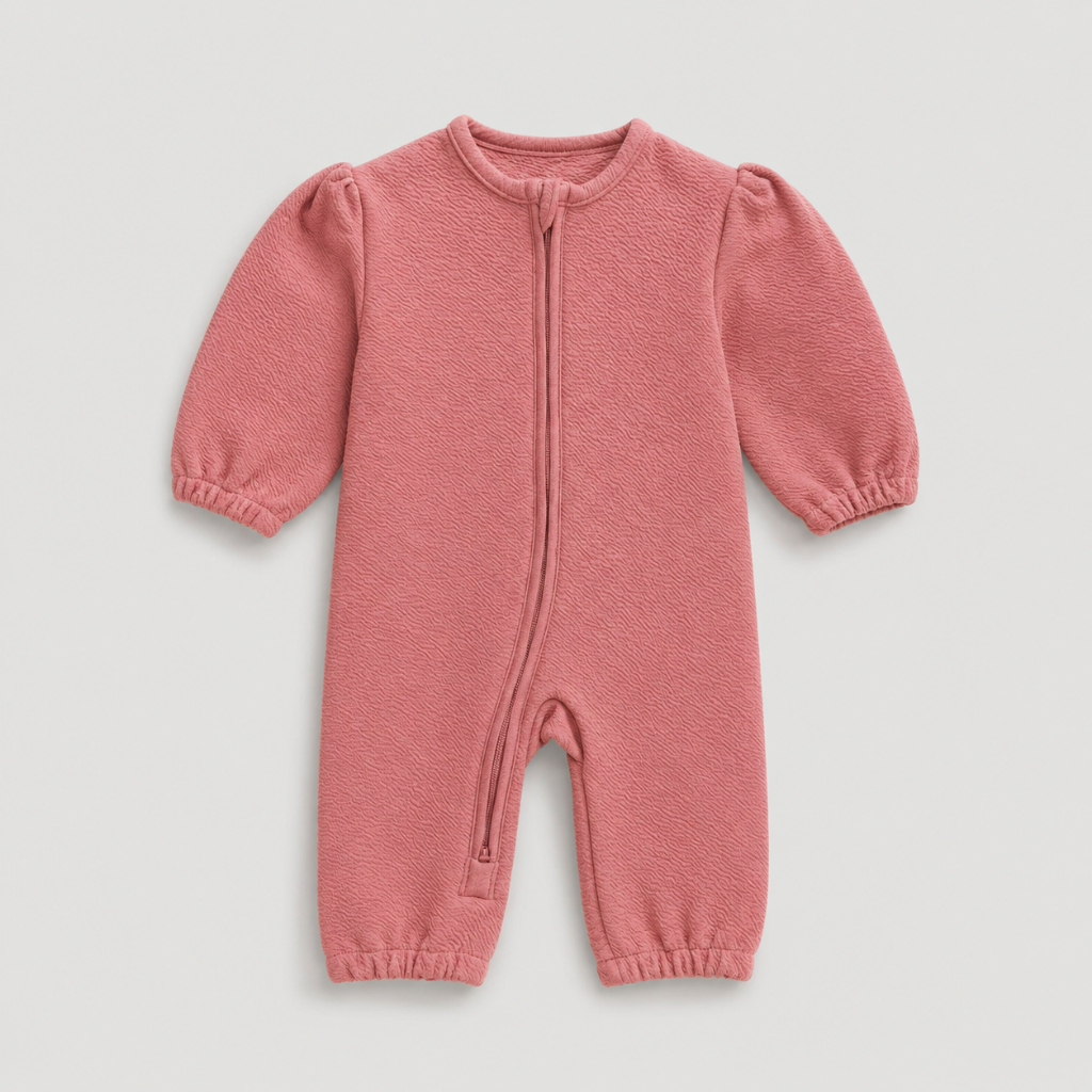 Mothercare My First Zip-Up All-in-One - Set Terusan Bayi Perempuan (Pink) - Gambar 2