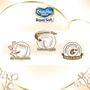 MamyPoko Pants Royal Soft Organic Cotton – M 64 – Boys – 2 Packs (1)